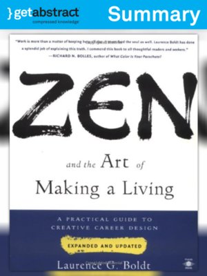 cover image of Zen and the Art of Making a Living (Summary)